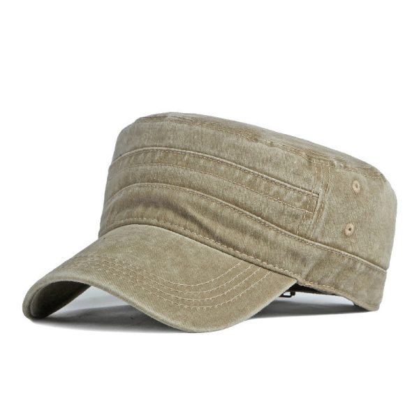 2024 new 5 Panel  distressed baseball cap soft top Washable hats & caps Custom dad hats with custom logo unisex sports caps - Image 6