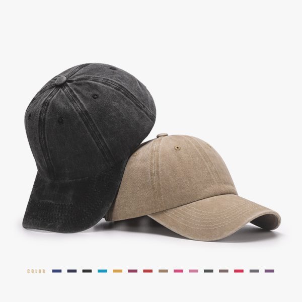 2024 new 6 Panel candy color baseball cap Make an old Cave dad hat trucker hats with custom logo unisex sports caps for man - Image 2