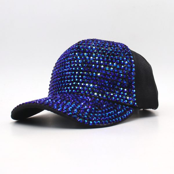 2024 candy color Set with diamonds 5 panel cap baseball cap for women  dad hat trucker hats women golf hats caps - Image 2