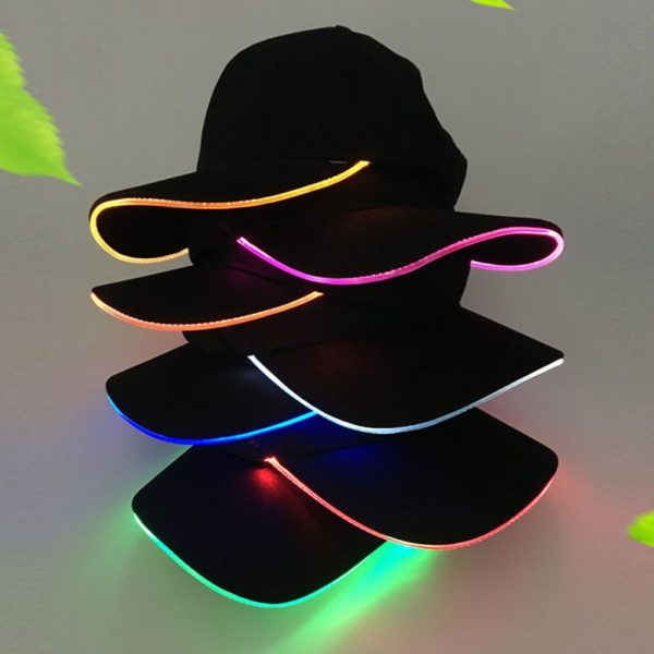 2024  new custom personalized caps trucker hat baseball led light up hats snap back sun visor cap hats - Image 3