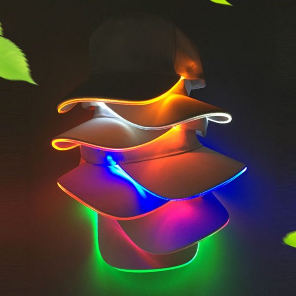 2024  new custom personalized caps trucker hat baseball led light up hats snap back sun visor cap hats - Image 4