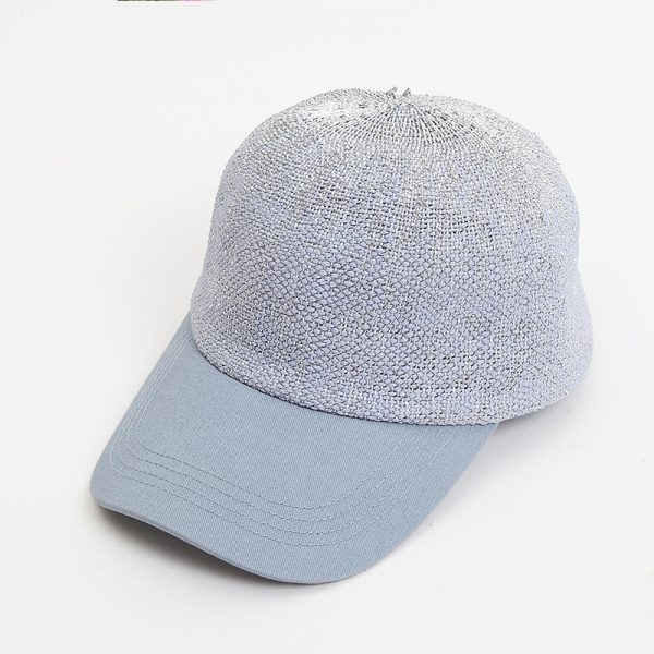 2024 wholesale candy color gold thread baseball hats light up custom caps hijab caps trucker hat snapback hats - Image 2