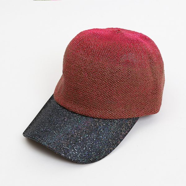 2024 wholesale candy color gold thread baseball hats light up custom caps hijab caps trucker hat snapback hats - Image 5