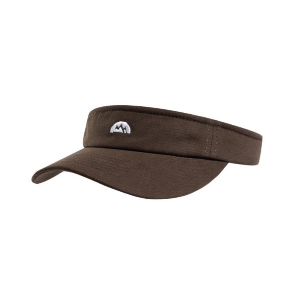 2024 wholesale empty top sun hats solid color running sports caps dad visor sun hats golf custom logo cap