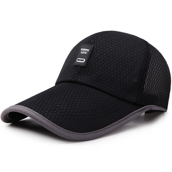 2024 wholesale mesh baseball hats sun visor flex fit custom logo caps trucker dad running baseball hats - Image 2