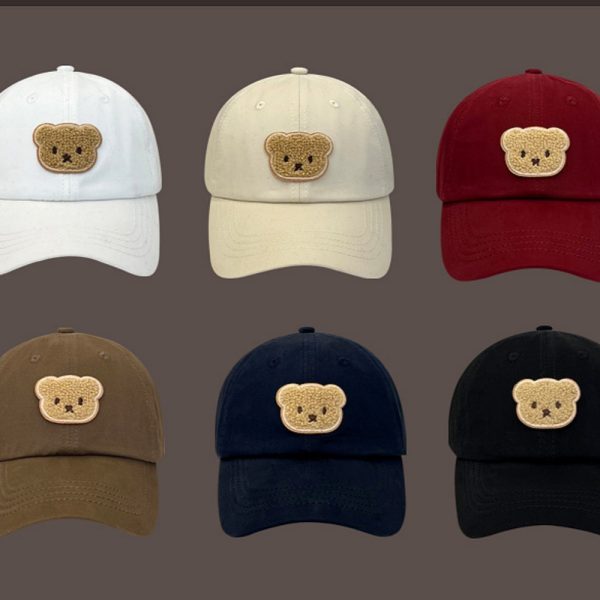 2024 candy color baseball hat cartoon custom baby hats trucker party sports caps snap back fitted hat - Image 2