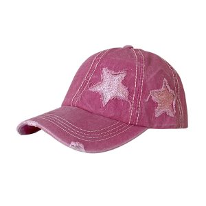 2024 candy color embroidered star baseball hats cowboy custom fitted cap snap back hats sports western caps