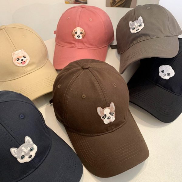 2024 wholesale cowboy hats dog embroidered cowboy caps baseball trucker camp running hats hijab caps - Image 2