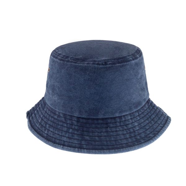 2024 Wash and make old hole Bucket hat male street hip-hop style Bucket hat adjustable sun hat - Image 3
