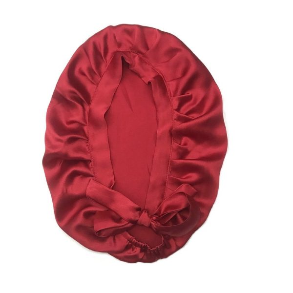 2024 new wholesale 100%Silk sleeping cap Really silk Shower hat Lady sleeping cap - Image 5