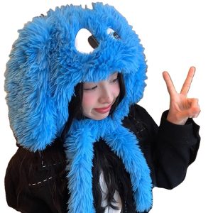 2024 new wholesale  other hats custom winter hats custom Cartoon hat Winter warmth Cartoon Hood