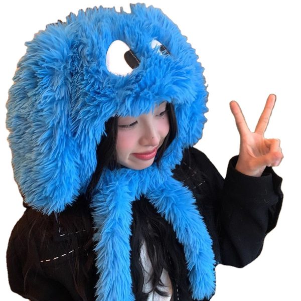 2024 new wholesale  other hats custom winter hats custom Cartoon hat Winter warmth Cartoon Hood