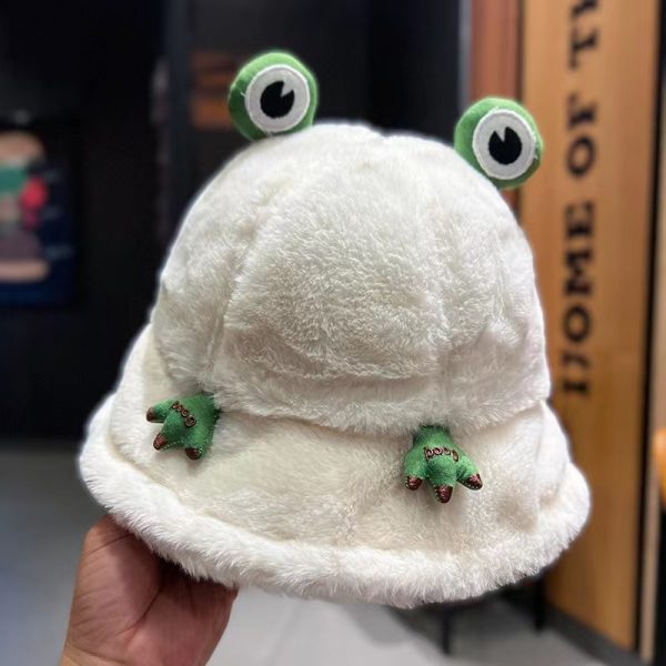 2024 new wholesale  other hats custom winter hats custom frog Cartoon hat Winter warmth Cartoon Hood - Image 4