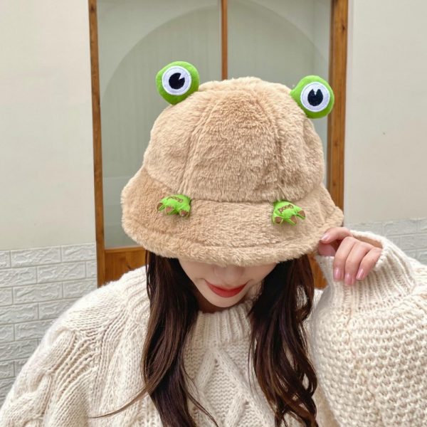 2024 new wholesale  other hats custom winter hats custom frog Cartoon hat Winter warmth Cartoon Hood - Image 6