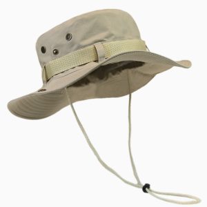 2024 new wholesale summer fishing cap embroidery cowboy hiking hats rope hats outdoor waterproof hats