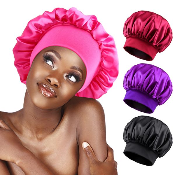 2024 new wholesale sleeping cap Shower hat candy color custom hats beanie fitted hats washed woman cap - Image 3