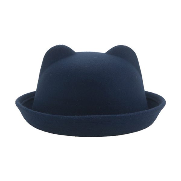 Kids hats bucket beanie hat cartoon party fedora hats winter sun cap custom candy color baby cap crochet caps - Image 5