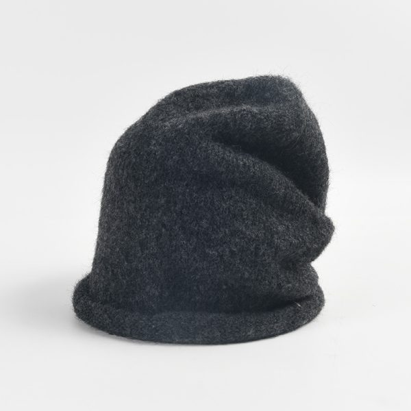 2024 wholesale Solid color wool knitted hat INS style wool beanie hat fashionable outdoor ear protection bennie hat - Image 3