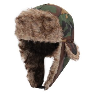 2024 wholesale Solid color fur warm winter bucket hat INS style fur warm winter bucket hats & caps  outdoor ear protection
