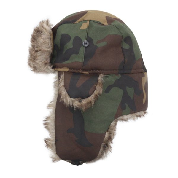 2024 wholesale Solid color fur warm winter bucket hat INS style fur warm winter bucket hats & caps  outdoor ear protection - Image 5
