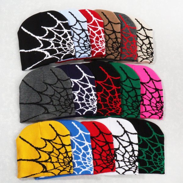 2024 wholesale candy color caps wool knitted beanie baby hat INS style sports fitted caps hijab hats - Image 2