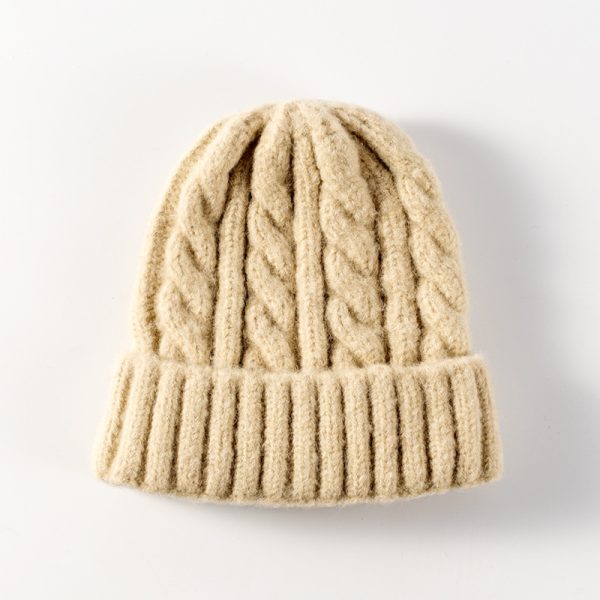 2024 wholesale candy color sport caps winter knitted beanie hat custom cap hat flex fitted trucker cap - Image 2