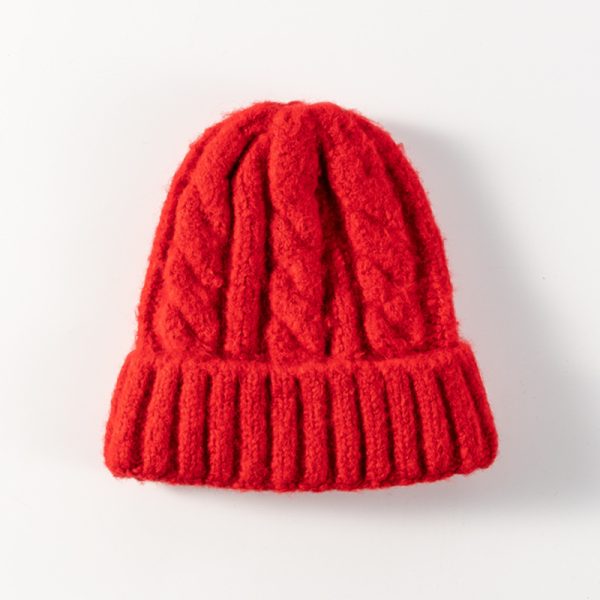 2024 wholesale candy color sport caps winter knitted beanie hat custom cap hat flex fitted trucker cap - Image 3