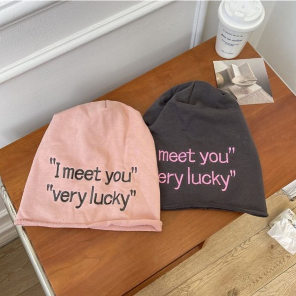 2024 wholesale sleep candy color hats sleep woman flex fitted cap shower other cap beanie sports custom hat - Image 3