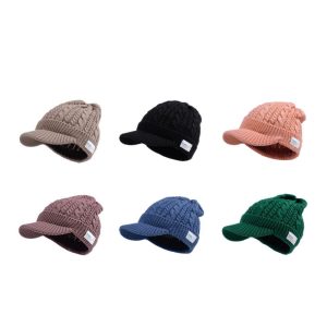 2024 candy color fedora hats wholesale fitted winter warm hats knitted hats custom trucker dad caps