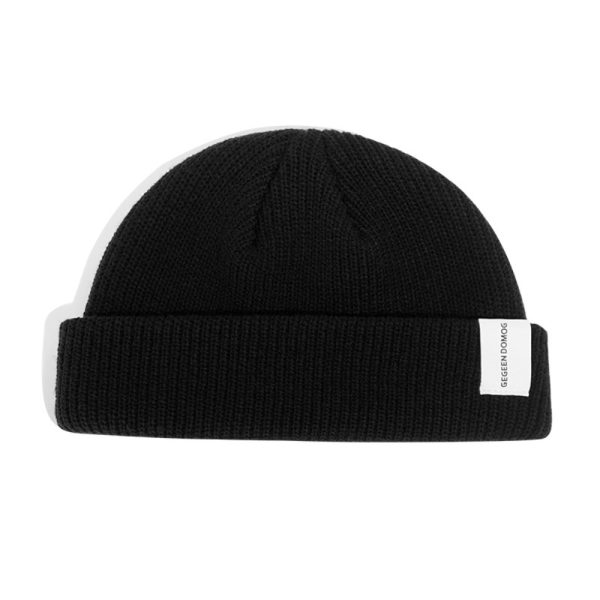 solid color knitted hat wholesale new winter crochet hat sports high quality cap fitted beanie trucker caps - Image 5