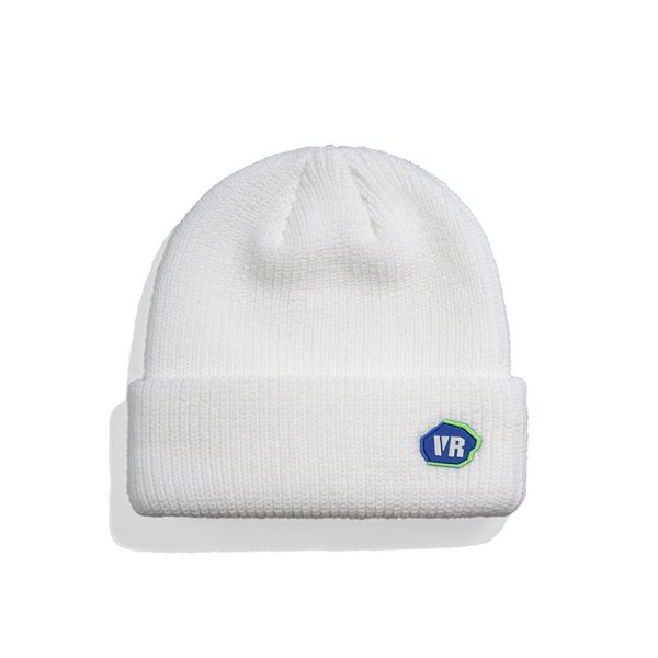 knitted custom logo hats beanie fedora hat wholesale knitted running hat flex fit cap winter brimless caps - Image 3