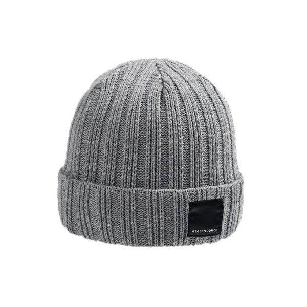 crochet solid color knitted hat wholesale new flex fit hats custom color trucker winter cap beanie caps - Image 2