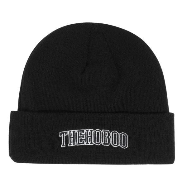 embroidery knitted dad hat wholesale vintage crochet hats winter beanie caps party flex fit brimless caps - Image 4
