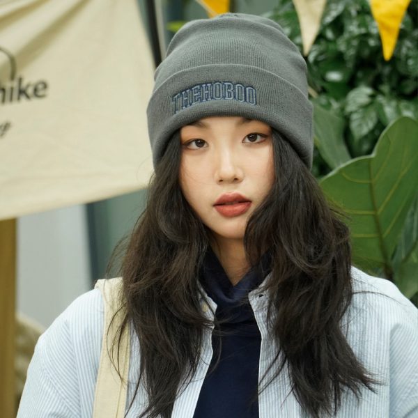 embroidery knitted dad hat wholesale vintage crochet hats winter beanie caps party flex fit brimless caps - Image 6