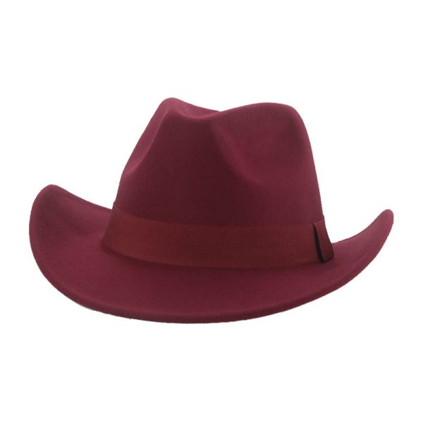 wholesale top hat formal unisex caps hijab  fedora hats custom dad hat designer felt panama caps - Image 3