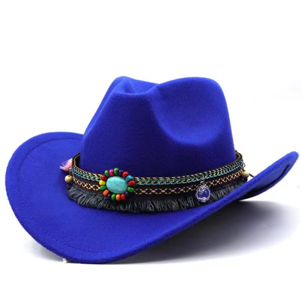 wholesale felt hats vintage panama luxury caps high quality male winter hat formal fitted hijab caps - Image 6