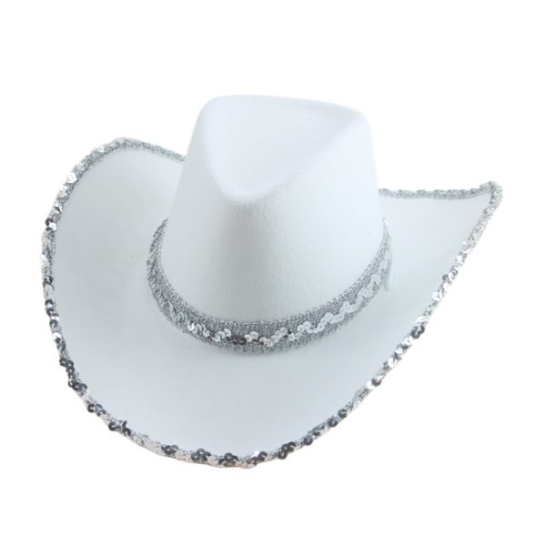 suede top hats custom sequin hat candy color wholesale panama caps cowboy western hat unisex party caps - Image 4
