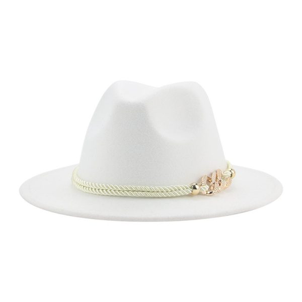 church designer suede hats western cowboy panama hats custom color wholesale top felt caps fedora hats - Image 5