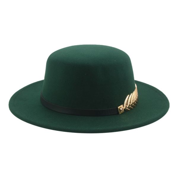 men's hats dad fedora felt hats formal custom trucker hat church suede wide brim vintage caps wedding cap - Image 3