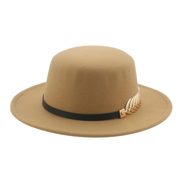 men's hats dad fedora felt hats formal custom trucker hat church suede wide brim vintage caps wedding cap - Image 6