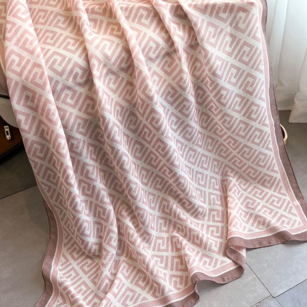 Custom spring and autumn long scarf square scarf & handkerchiefs fashion shawl warm Ethnic Style scarf for women - Image 3