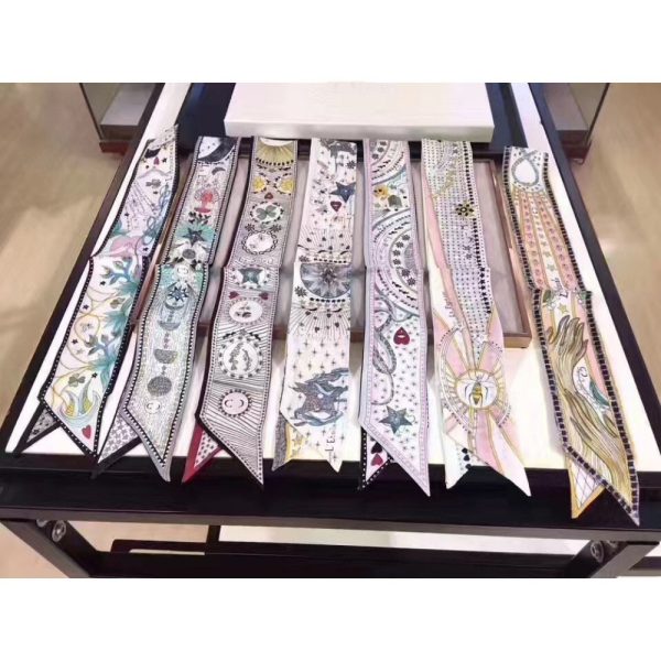 wholesale women luxury silk scarf bag tarot silk scarves custom silk scarf packaging - Image 3