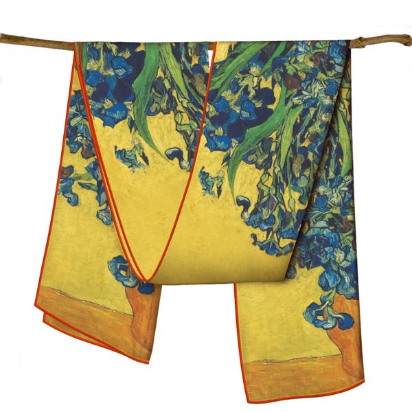 wholesale 150*40 cm silk scarf for women or men custom logo silk scarves silk fabric for scarves - Image 5