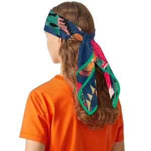 custom logo 90*90 cm silk scarf women head soft silk scarves luxury abstract silk satin scarves