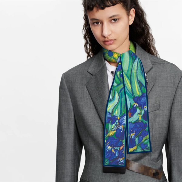 wholesale new women bag scarf silk silk head fabric for scarves custom popular style silk scarves - Image 3