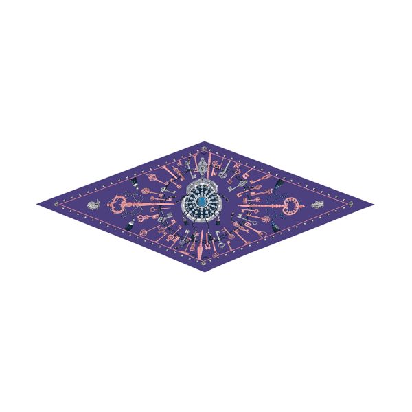 wholesale new twill silk scarf 122*45 cm women head silk scarves custom pattern twill bag silk scarf - Image 2