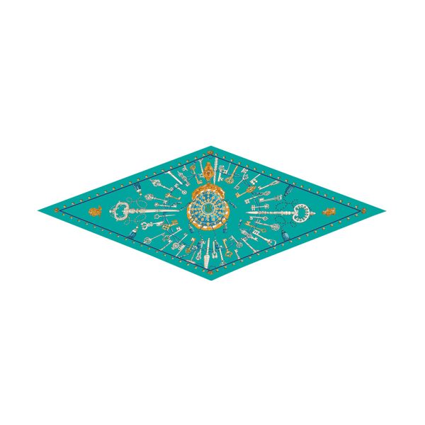 wholesale new twill silk scarf 122*45 cm women head silk scarves custom pattern twill bag silk scarf - Image 4