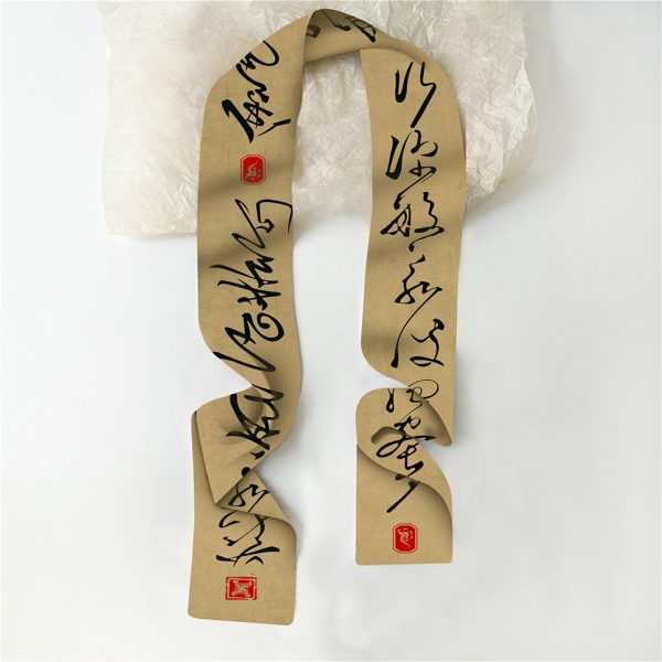 custom other scarves & shawls bag scarves for women flight wholesale printing quality women scarves - Image 2