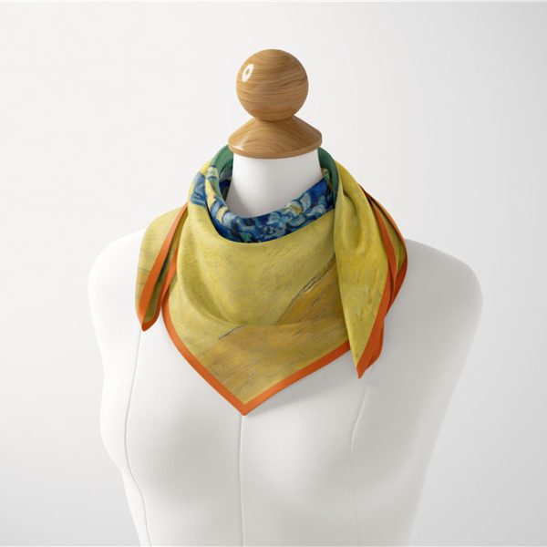 muslim men head scarf wholesale flower scarfs for women stylish custom square belly dance hip scarves - Image 3