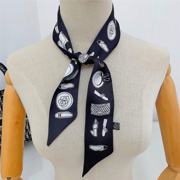 soft satin wrap bag scarf wholesale original quality scarves packaging custom silk modal bamboo scarves - Image 2